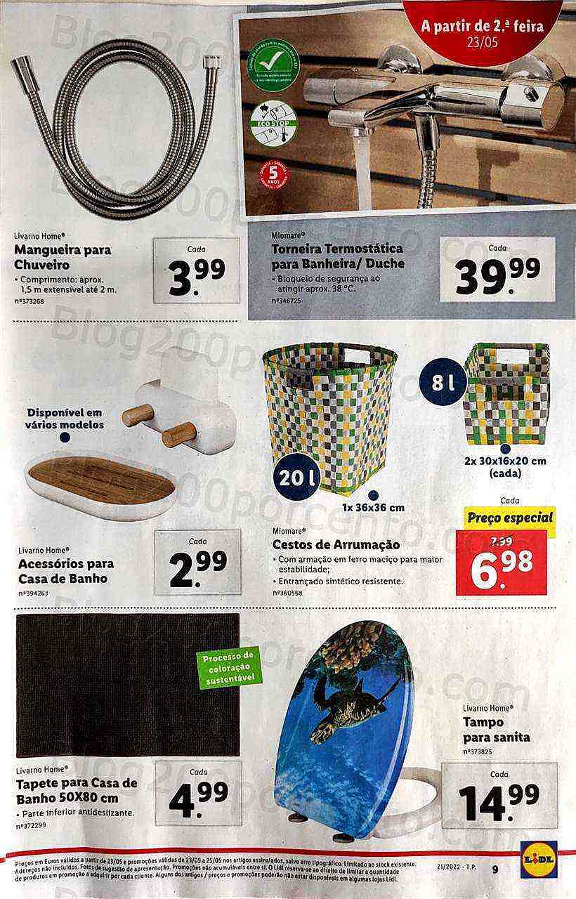 Antevisão Folheto LIDL Promoções de 23 a 29 maio
