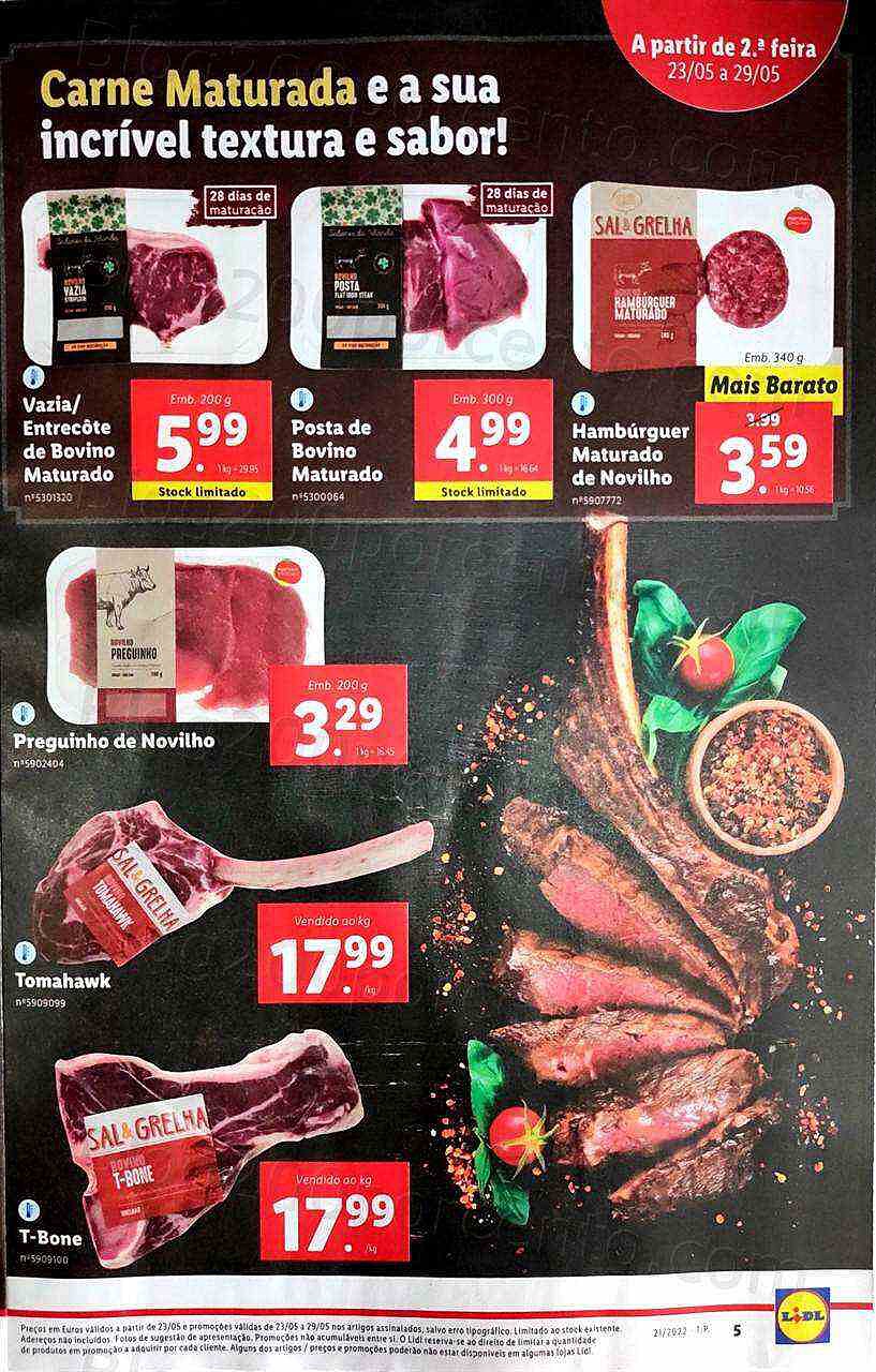 Antevisão Folheto LIDL Promoções de 23 a 29 maio