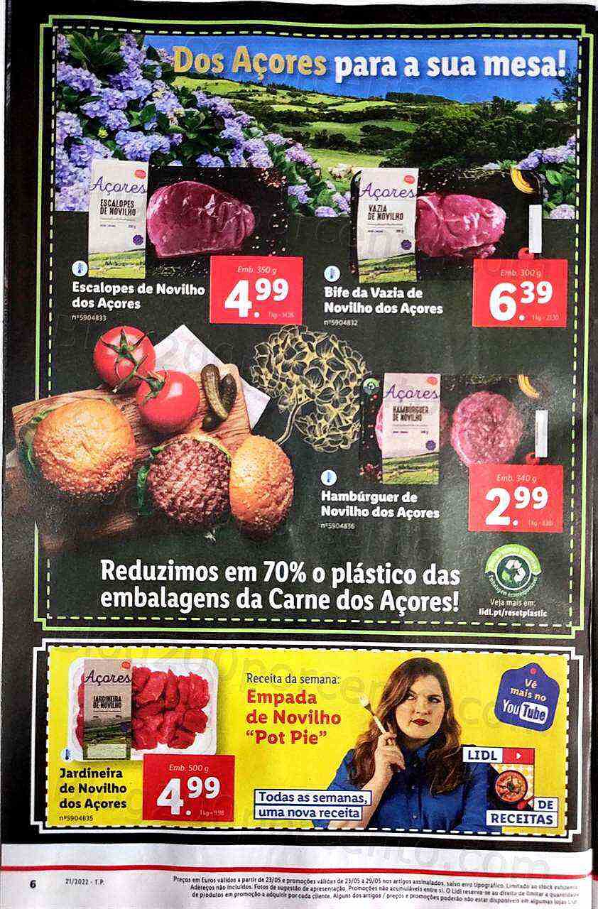 Antevisão Folheto LIDL Promoções de 23 a 29 maio