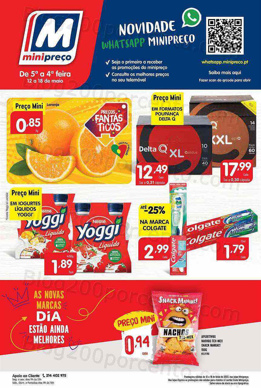 Antevisão Folheto MINIPREÇO Promoções 12 a 18 maio