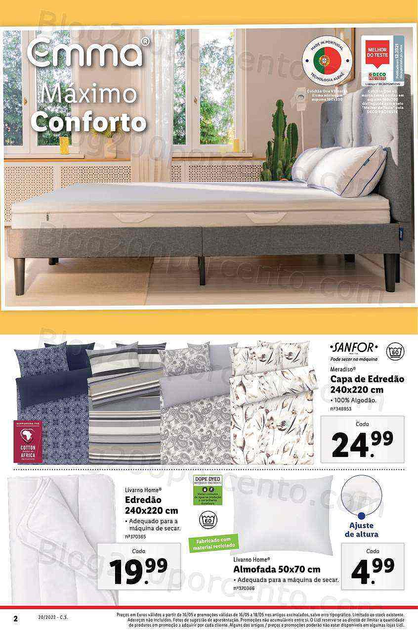 Antevisão Folheto LIDL Edição Digital Promoções de 16 a 22 maio