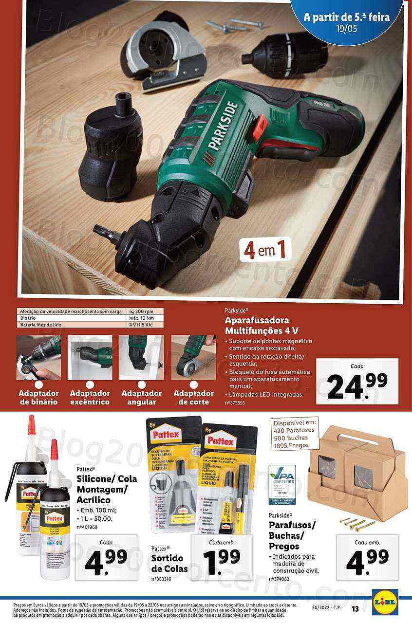 Antevisão Folheto LIDL Edição Digital Promoções de 16 a 22 maio