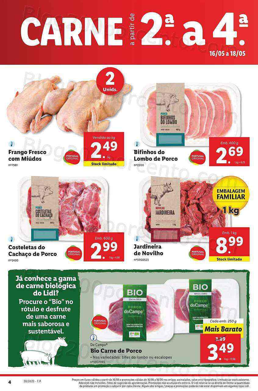 Antevisão Folheto LIDL Edição Digital Promoções de 16 a 22 maio