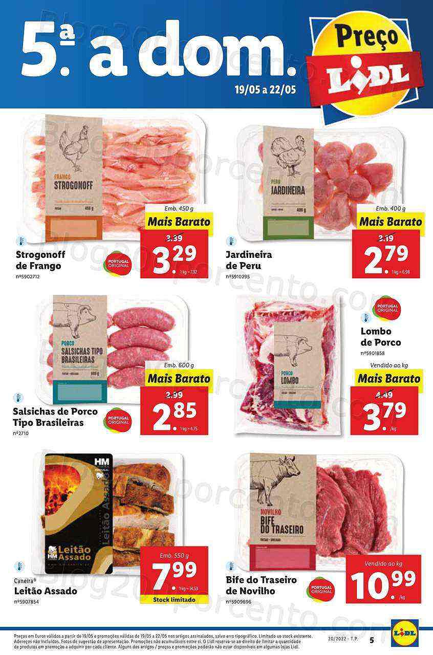 Antevisão Folheto LIDL Edição Digital Promoções de 16 a 22 maio