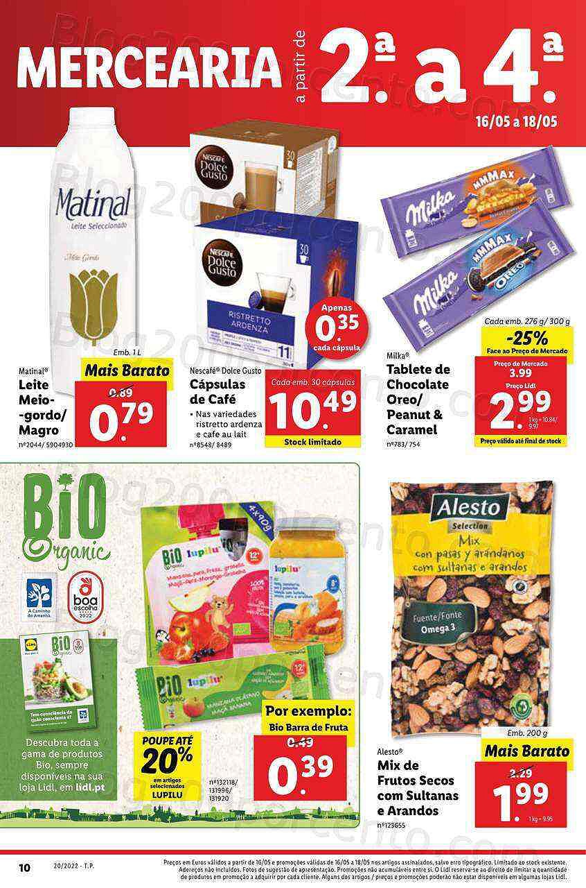 Antevisão Folheto LIDL Edição Digital Promoções de 16 a 22 maio