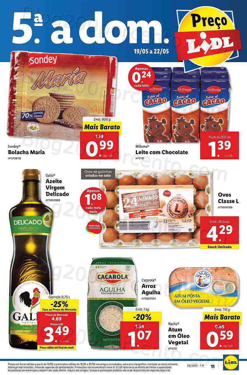 Antevisão Folheto LIDL Edição Digital Promoções de 16 a 22 maio