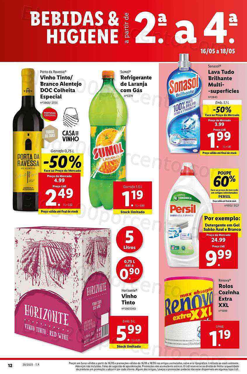 Antevisão Folheto LIDL Edição Digital Promoções de 16 a 22 maio