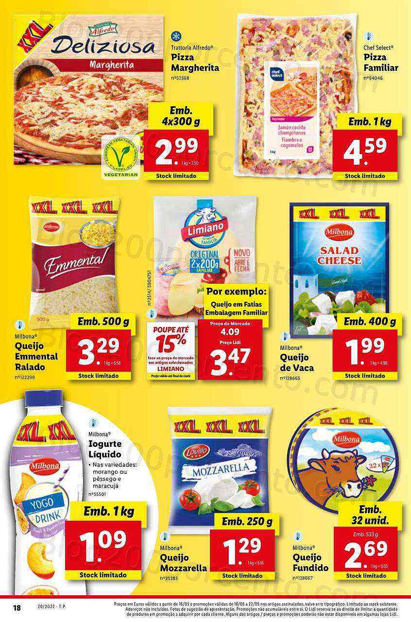 Antevisão Folheto LIDL Edição Digital Promoções de 16 a 22 maio