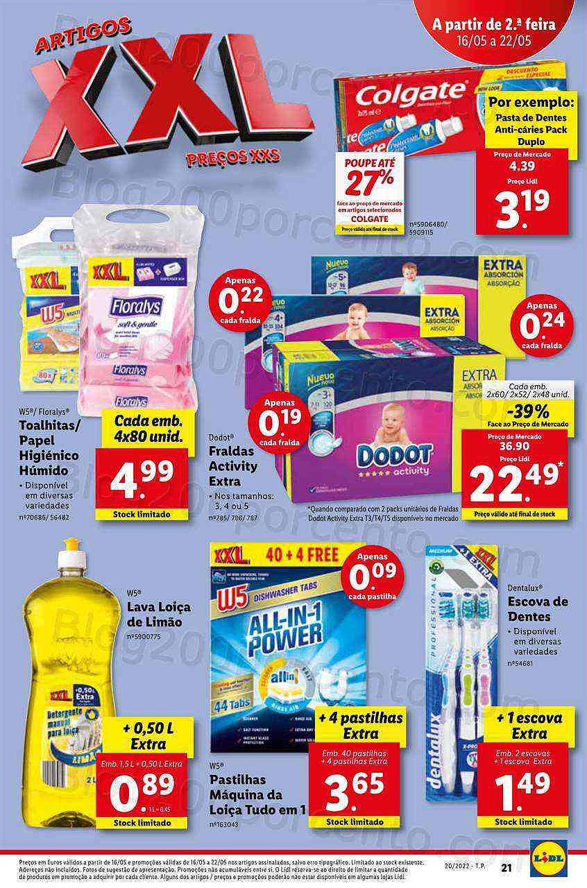 Antevisão Folheto LIDL Edição Digital Promoções de 16 a 22 maio