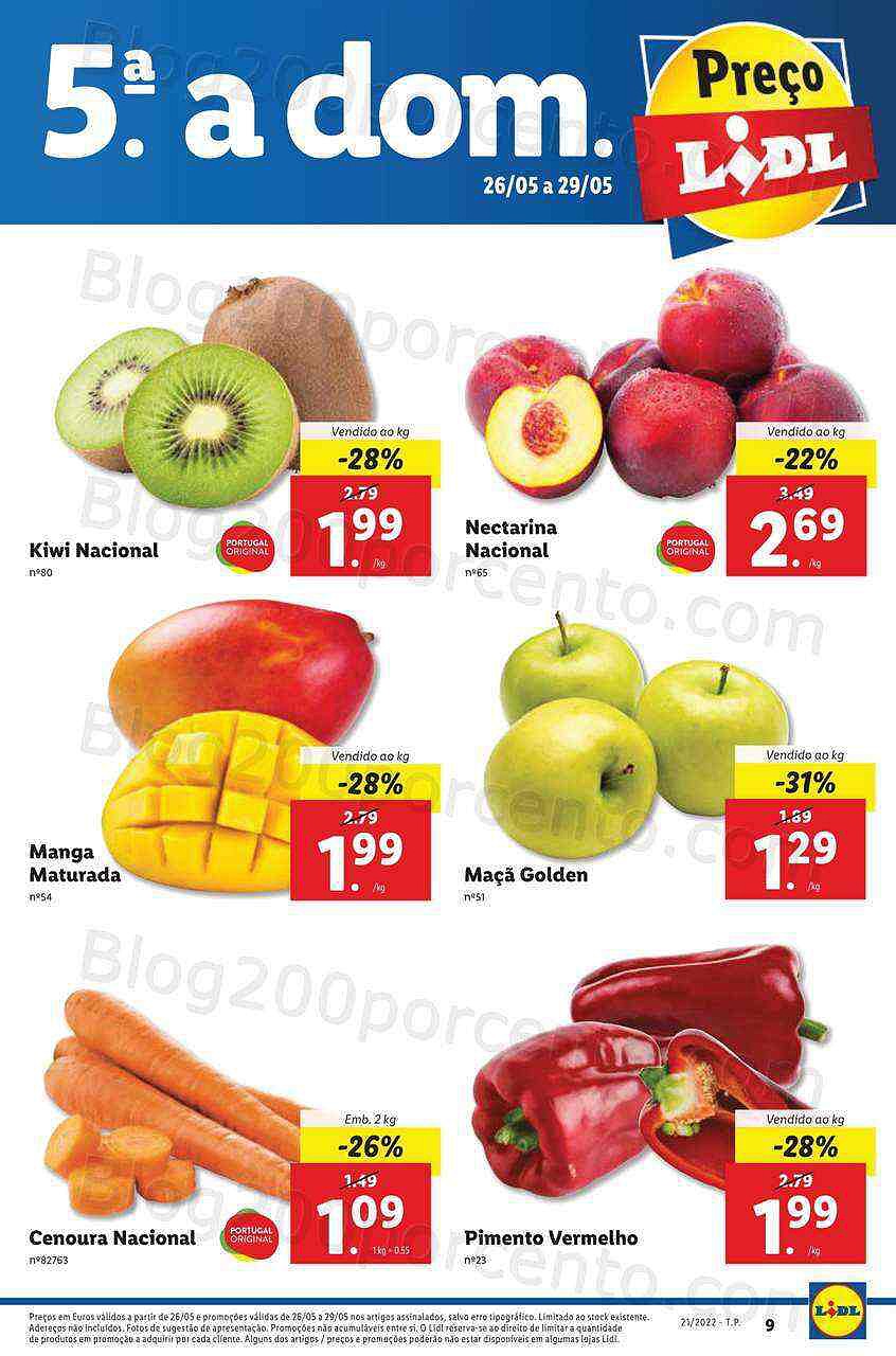 Antevisão Folheto LIDL Edição Digital Promoções de 23 a 29 maio