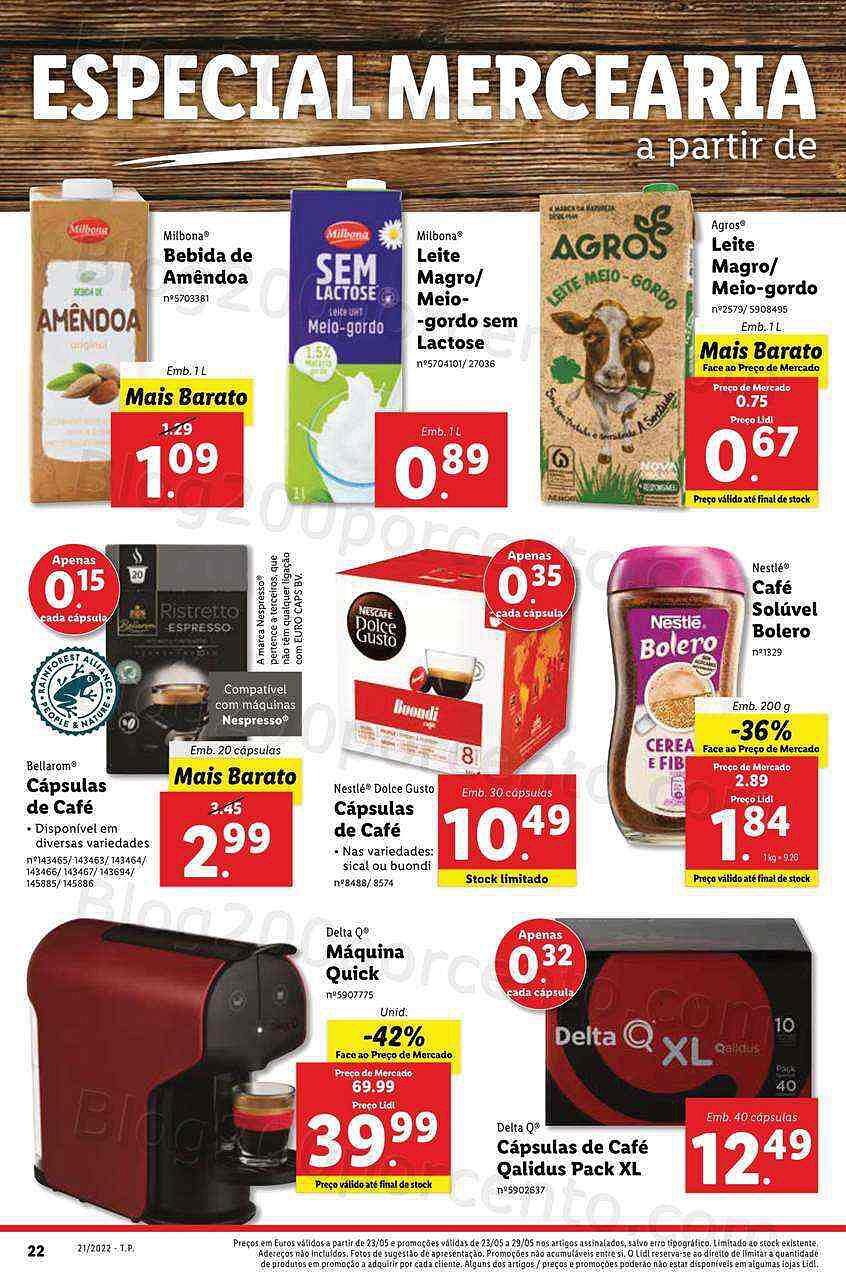 Antevisão Folheto LIDL Edição Digital Promoções de 23 a 29 maio