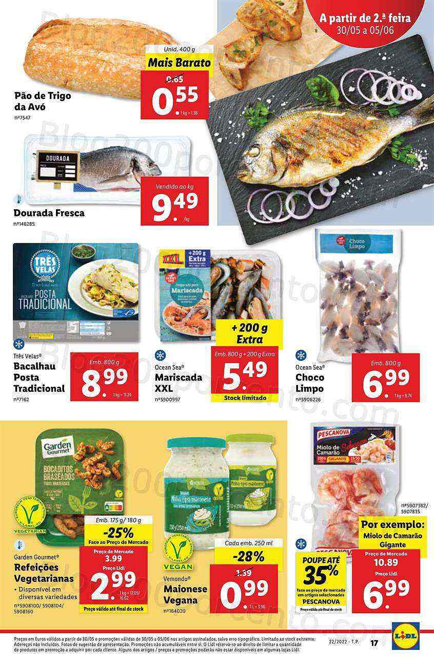 Antevisão Folheto LIDL Promoções de 30 maio a 5 junho