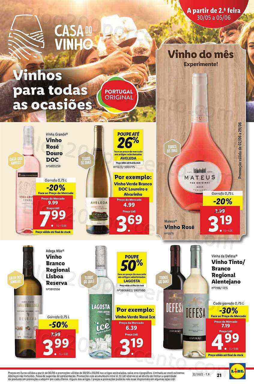 Antevisão Folheto LIDL Promoções de 30 maio a 5 junho