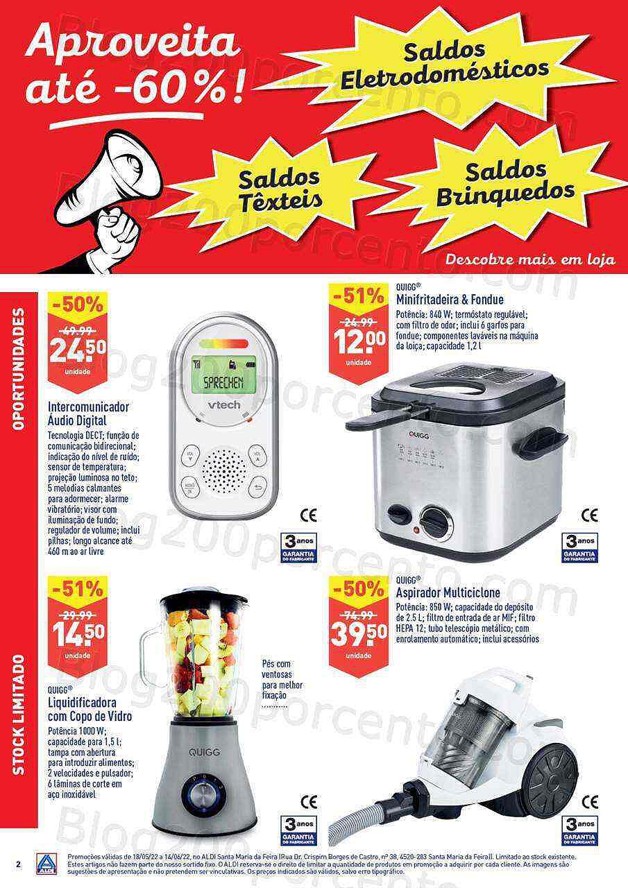 Antevisão Folheto ALDI Abertura sta maria da feira