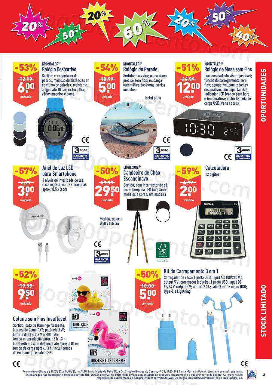 Antevisão Folheto ALDI Abertura sta maria da feira