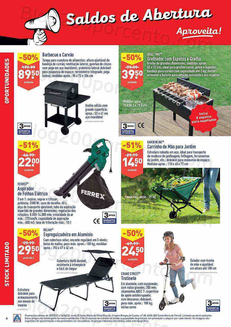 Antevisão Folheto ALDI Abertura sta maria da feira