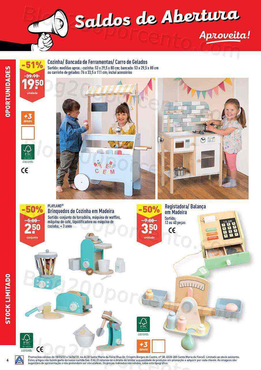 Antevisão Folheto ALDI Abertura sta maria da feira