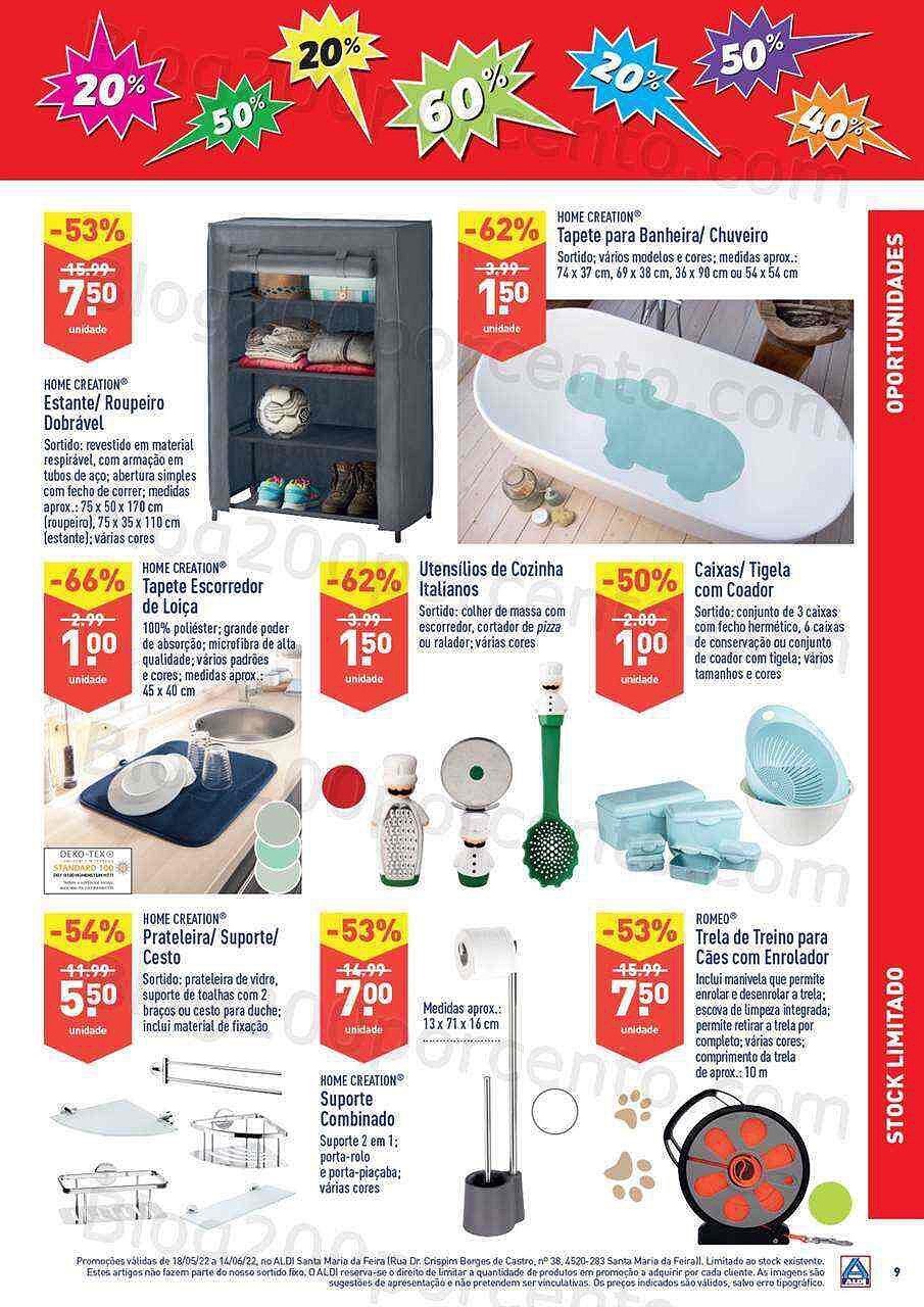 Antevisão Folheto ALDI Abertura sta maria da feira