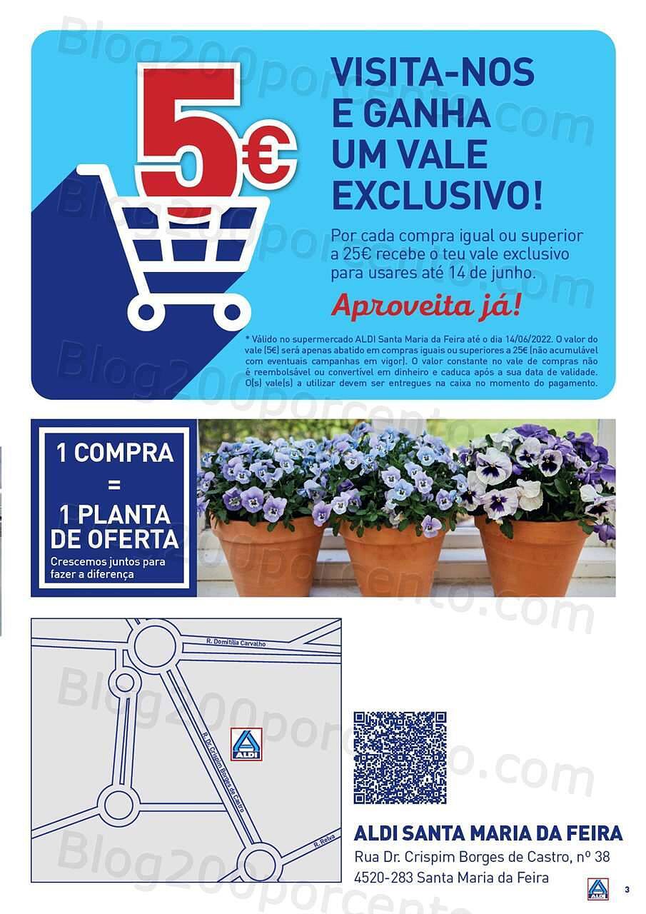 Antevisão Folheto ALDI Abertura sta maria da feira
