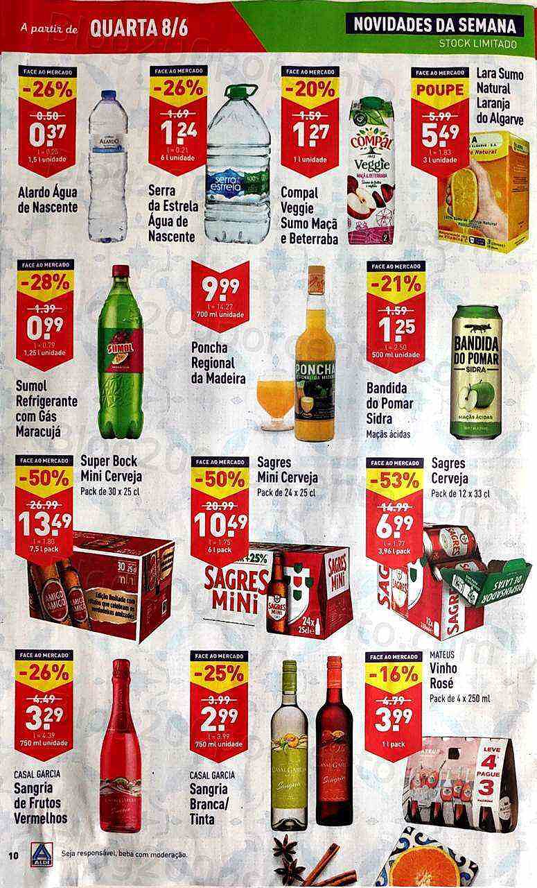 Antevisão Folheto ALDI Promoções de 8 a 14 junho