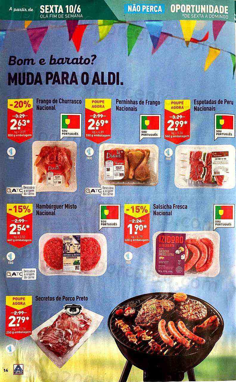 Antevisão Folheto ALDI Promoções de 8 a 14 junho