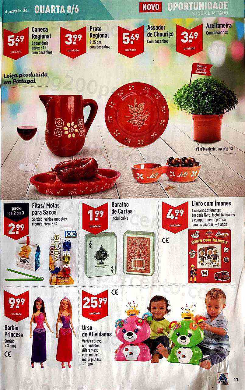 Antevisão Folheto ALDI Promoções de 8 a 14 junho