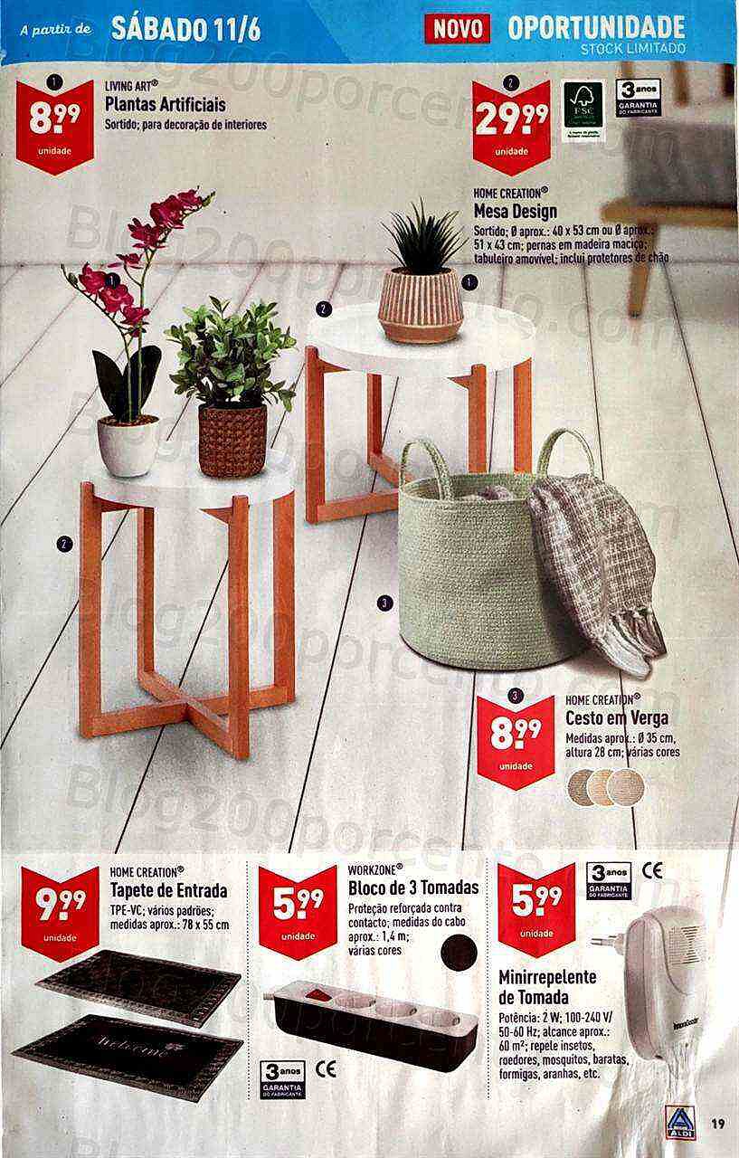 Antevisão Folheto ALDI Promoções de 8 a 14 junho