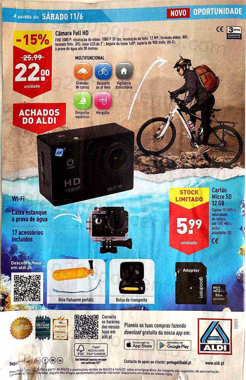 Antevisão Folheto ALDI Promoções de 8 a 14 junho