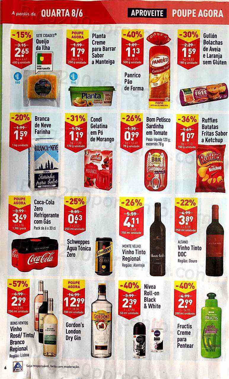 Antevisão Folheto ALDI Promoções de 8 a 14 junho