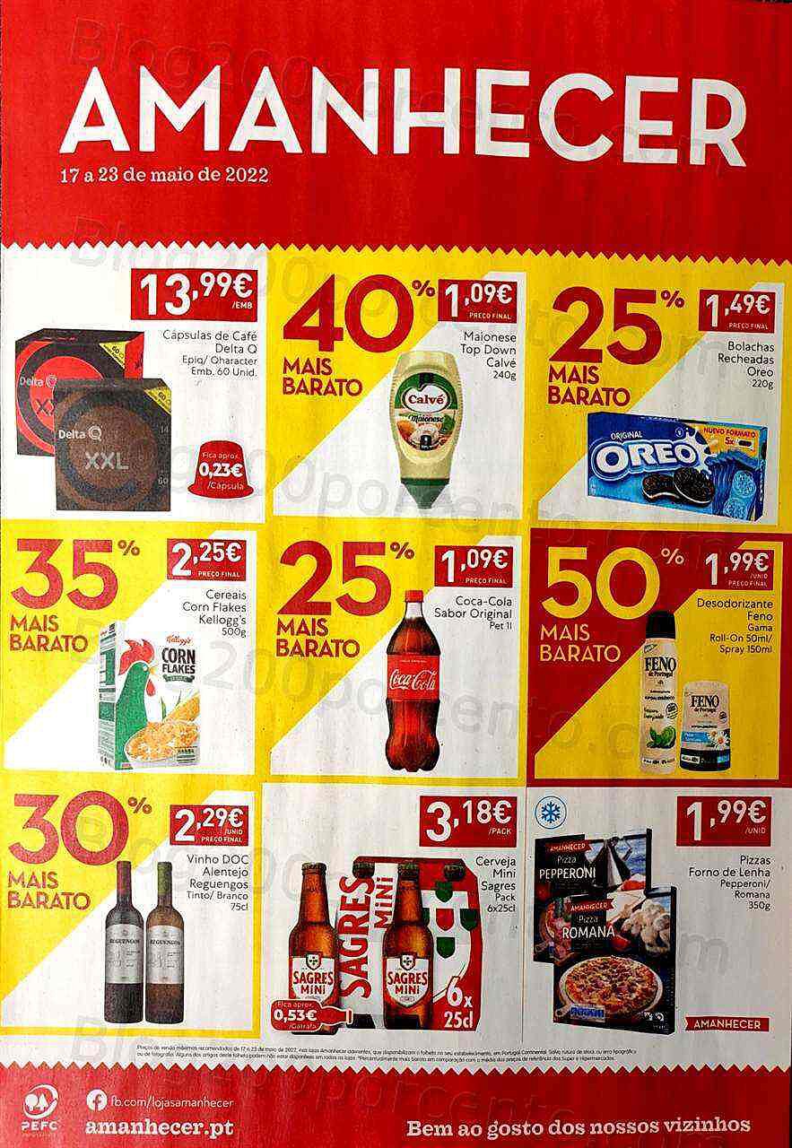 Antevisão Folheto AMANHECER Promoções 17 a 23 maio