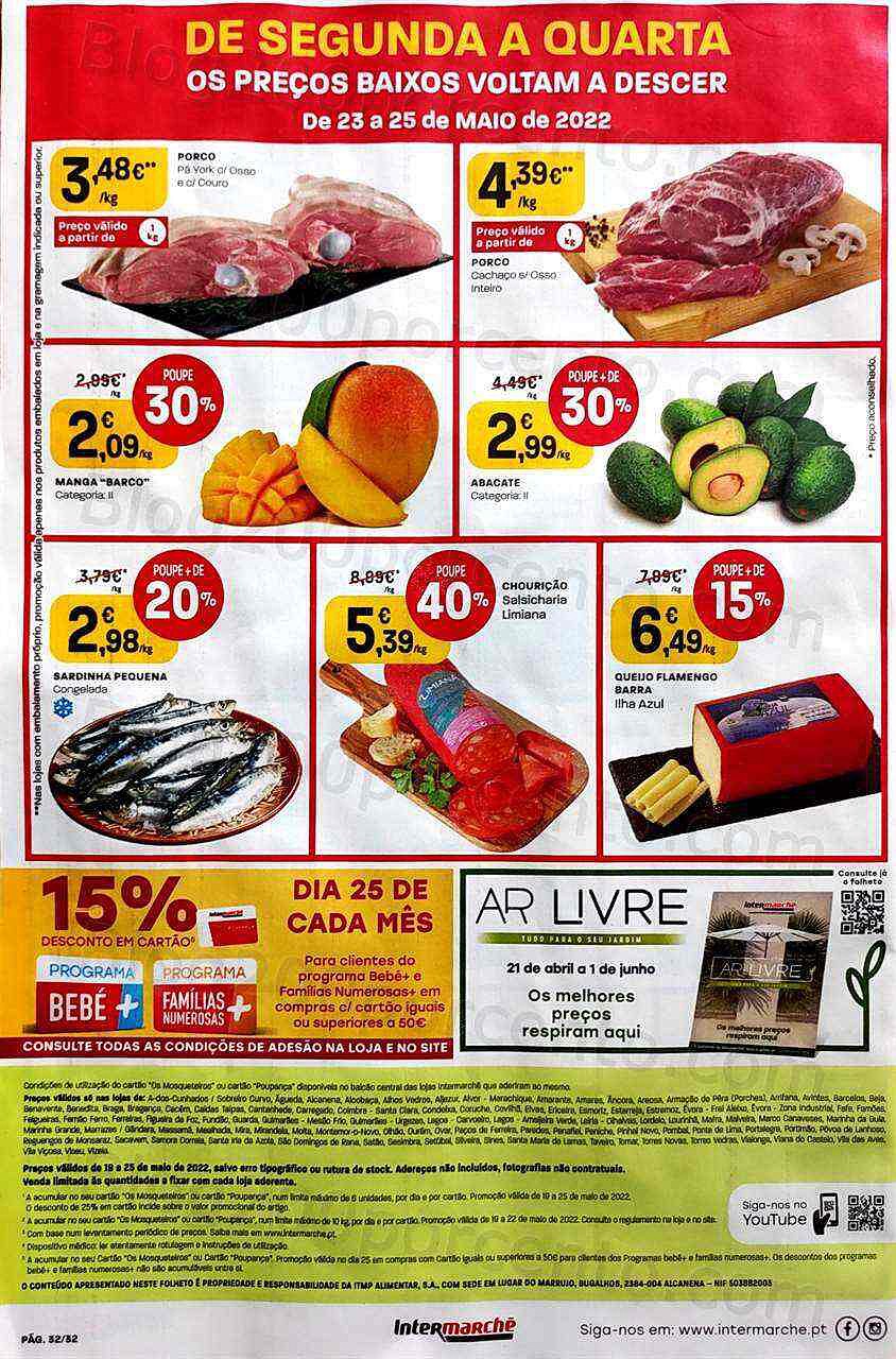 Antevisão Folheto INTERMARCHÉ Promoções de 19 a 25 maio