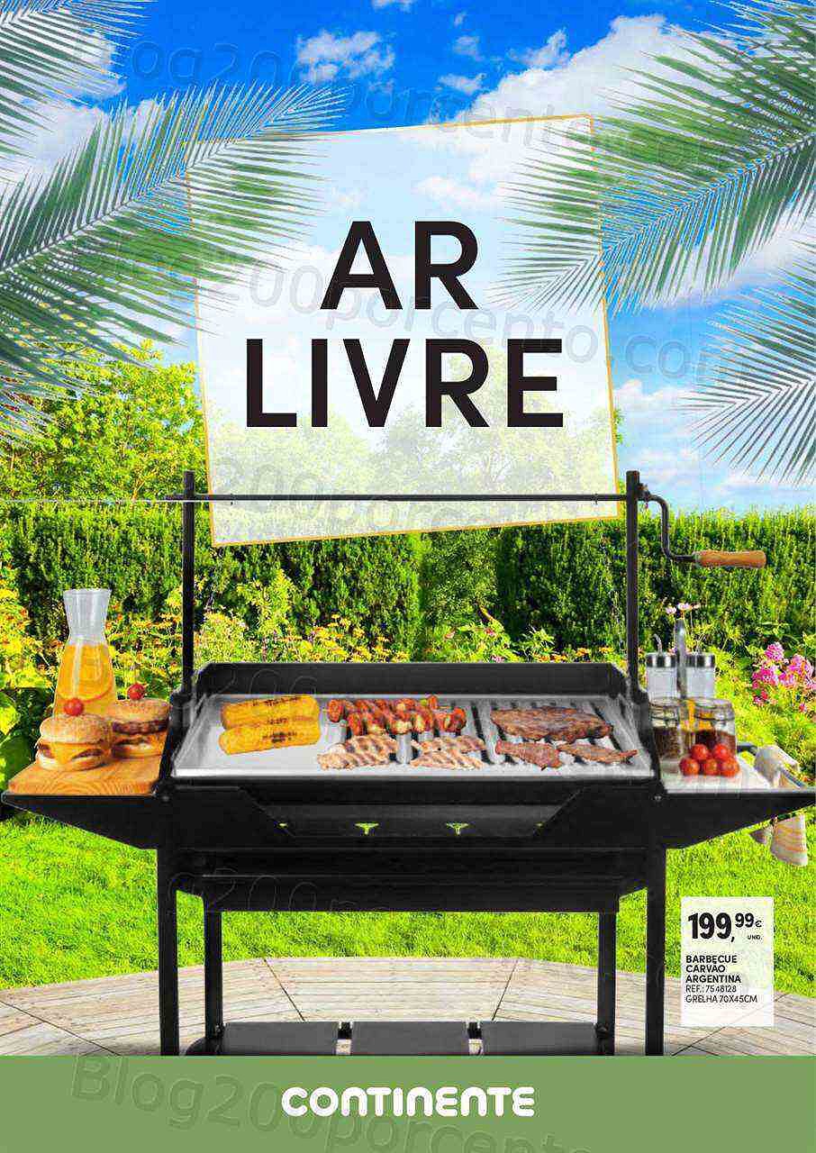 Antevisão Folheto CONTINENTE Feira Ar Livre  31 maio 