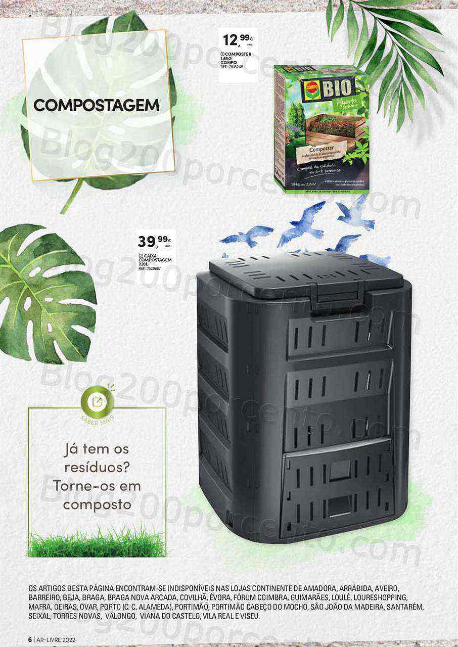 Antevisão Folheto CONTINENTE Feira Ar Livre  31 maio 