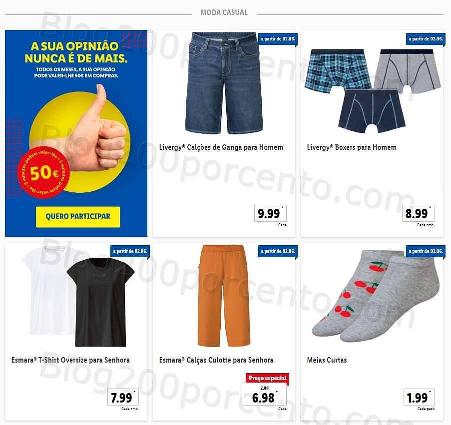 Antevisão Folheto LIDL Bazar Promoções a partir de 2 junho