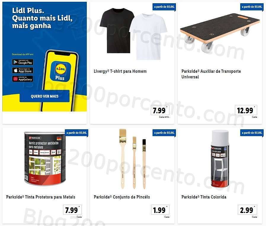 Antevisão Folheto LIDL Bazar Promoções a partir de 2 junho