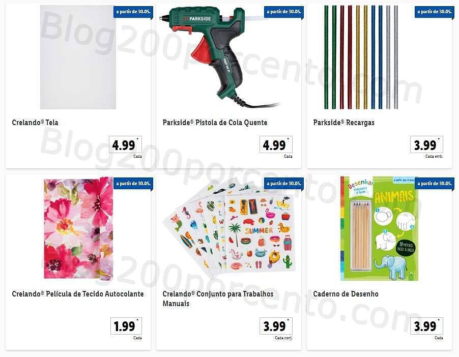 Antevisão Folheto LIDL Bazar Promoções a partir de 30 maio