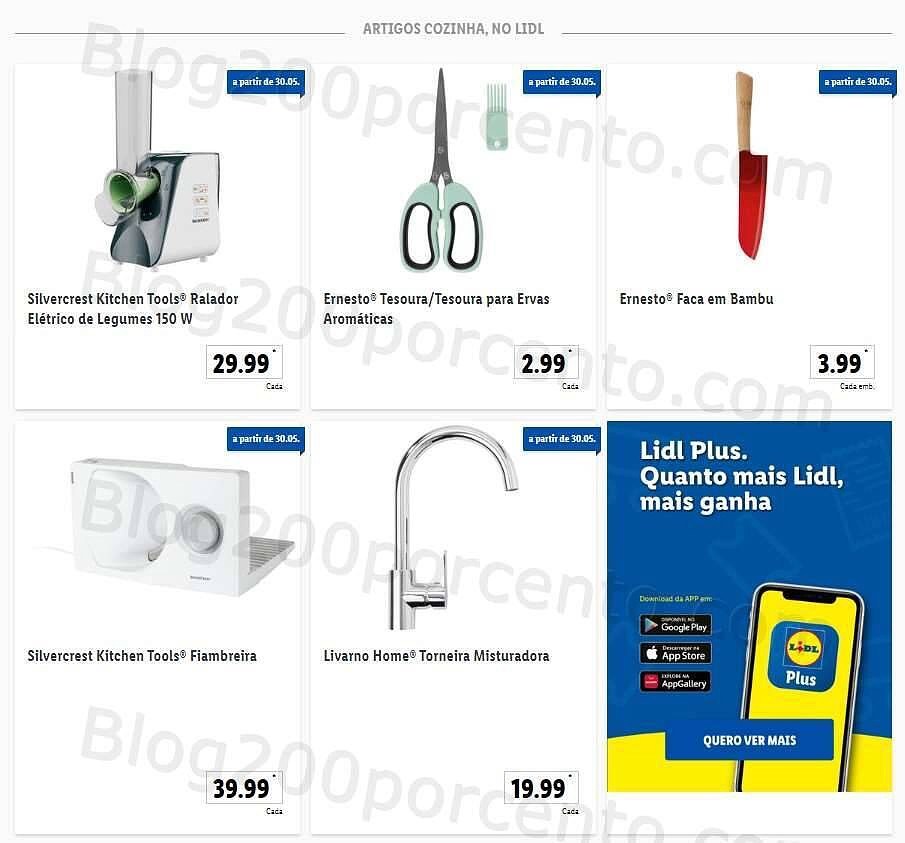 Antevisão Folheto LIDL Bazar Promoções a partir de 30 maio