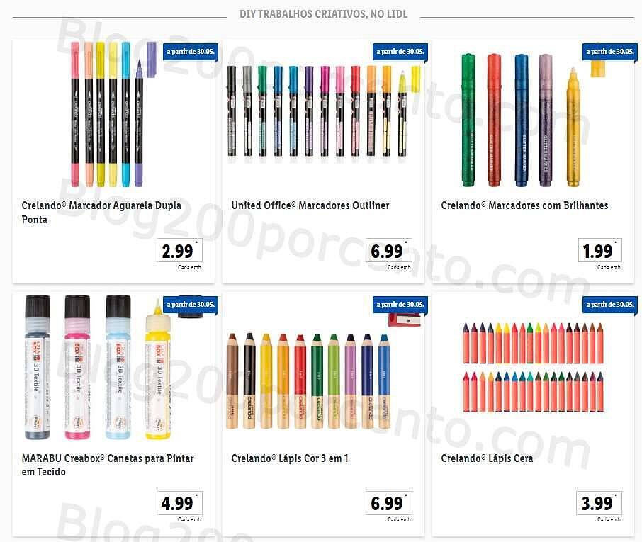 Antevisão Folheto LIDL Bazar Promoções a partir de 30 maio