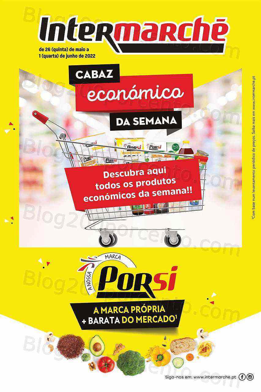 Antevisão Folheto INTERMARCHÉ Especial Cabaz Económico