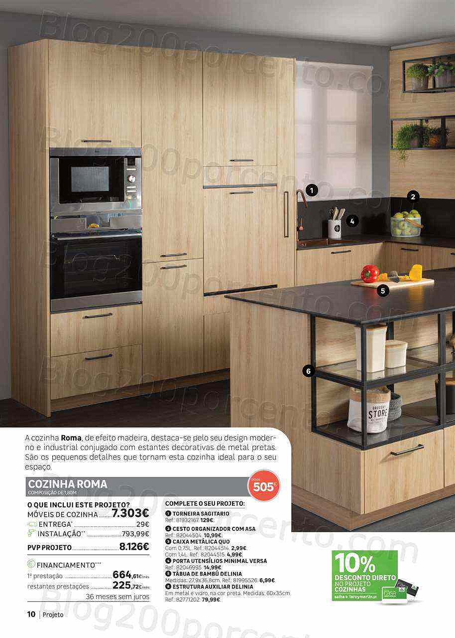Antevisão Folheto LEROY MERLIN Cozinhas Promoções de 13 maio a 13 julho