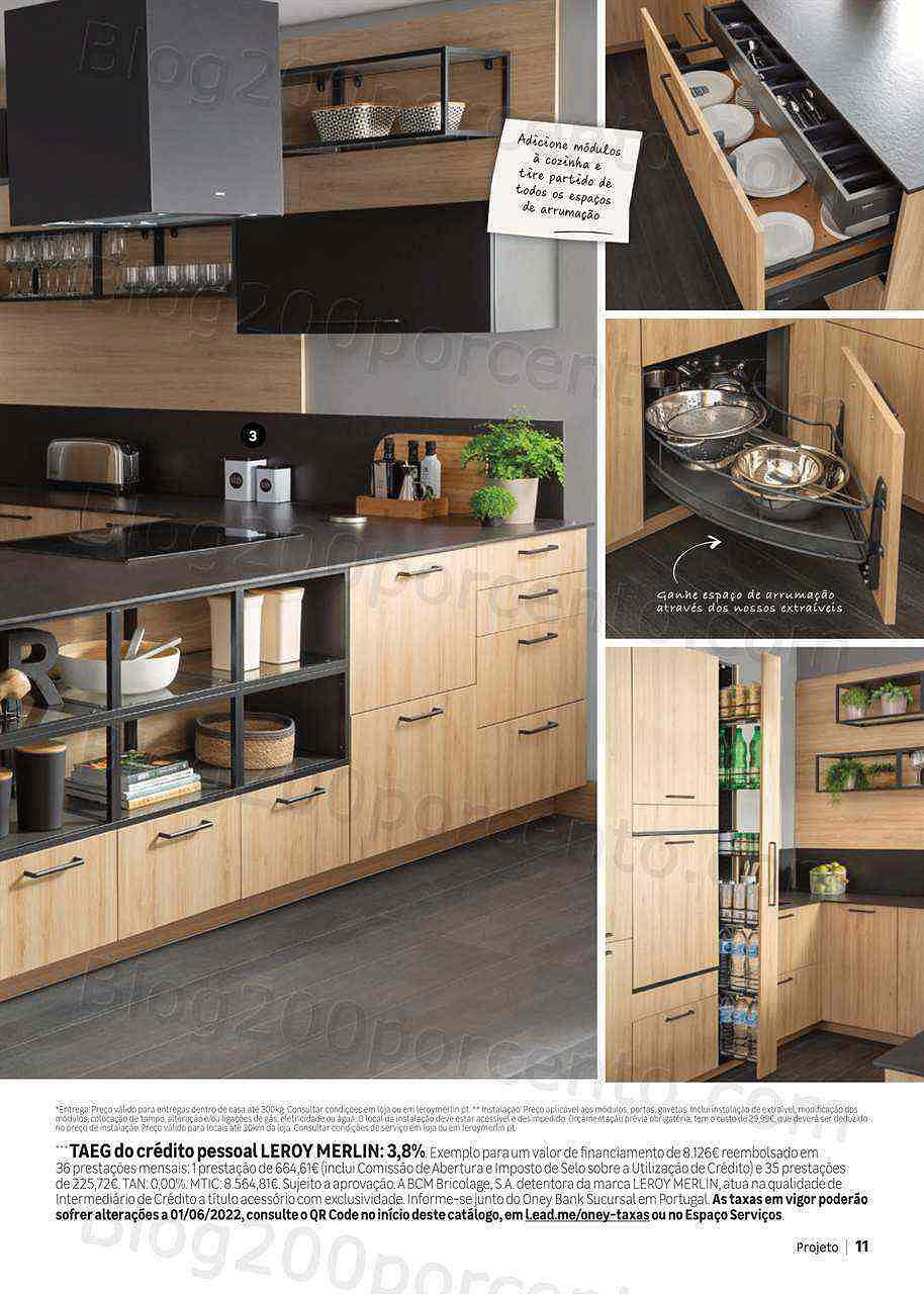 Antevisão Folheto LEROY MERLIN Cozinhas Promoções de 13 maio a 13 julho