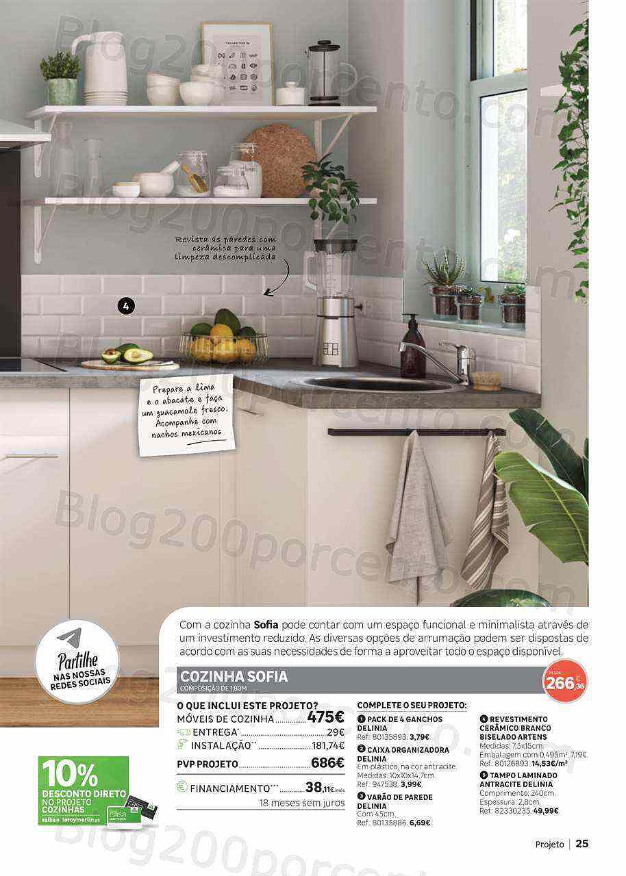 Antevisão Folheto LEROY MERLIN Cozinhas Promoções de 13 maio a 13 julho