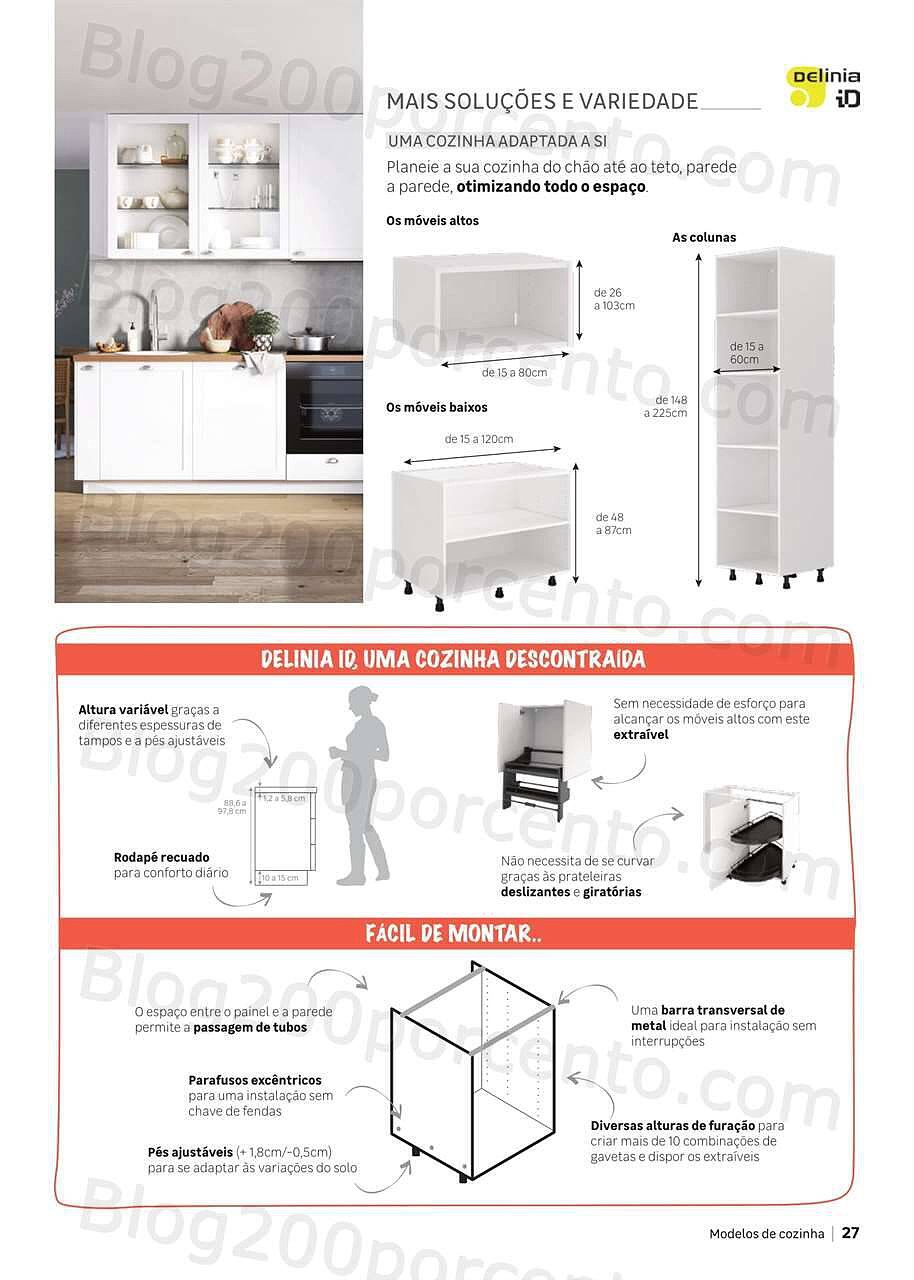Antevisão Folheto LEROY MERLIN Cozinhas Promoções de 13 maio a 13 julho