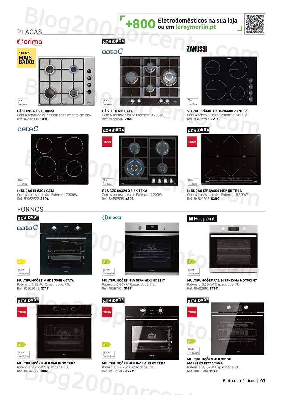 Antevisão Folheto LEROY MERLIN Cozinhas Promoções de 13 maio a 13 julho