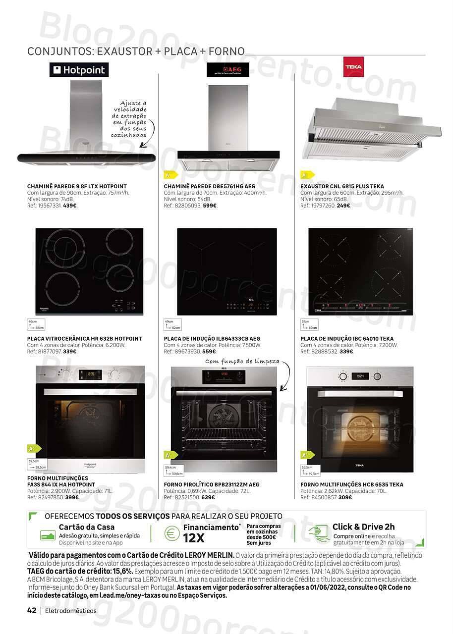 Antevisão Folheto LEROY MERLIN Cozinhas Promoções de 13 maio a 13 julho