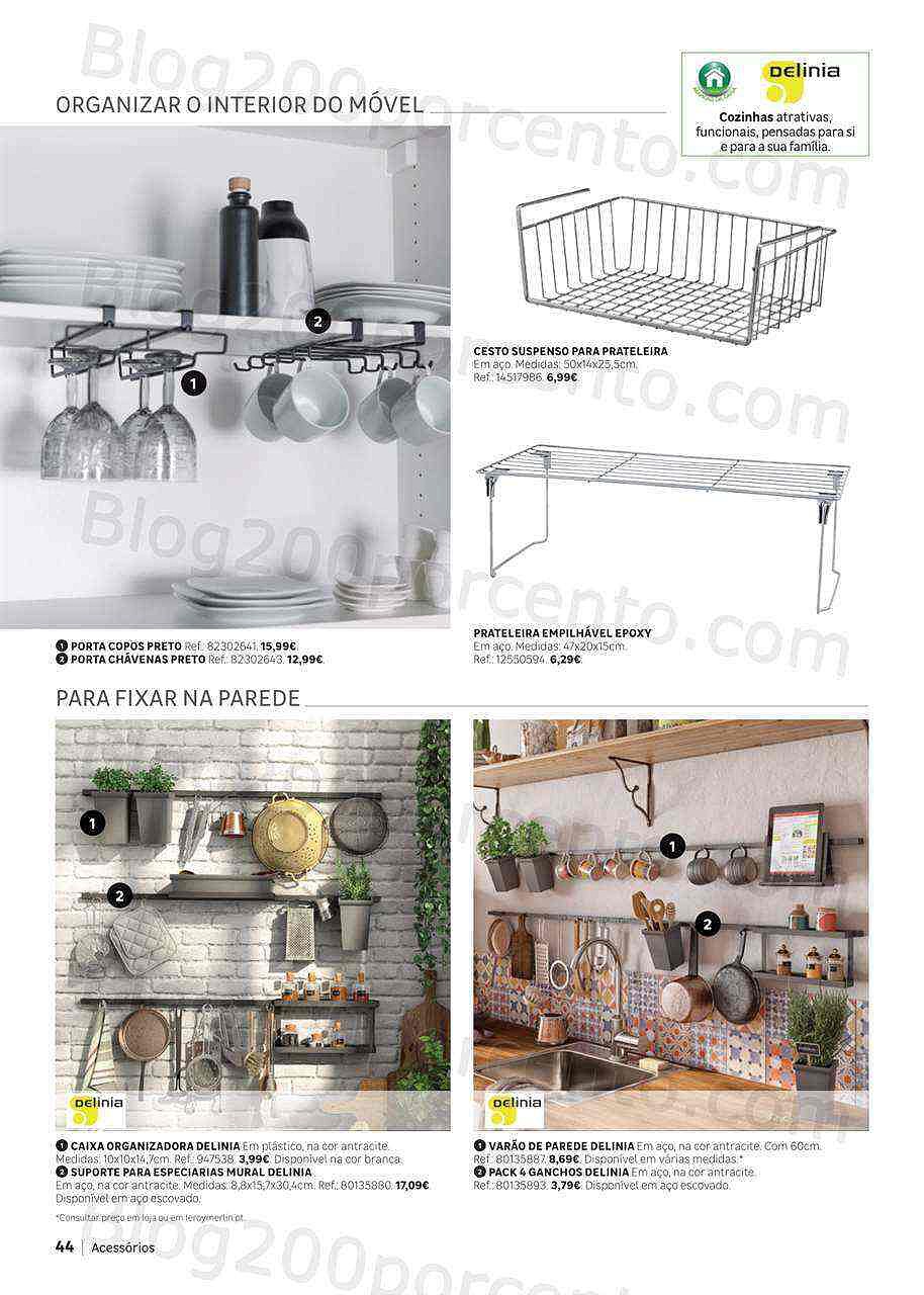 Antevisão Folheto LEROY MERLIN Cozinhas Promoções de 13 maio a 13 julho