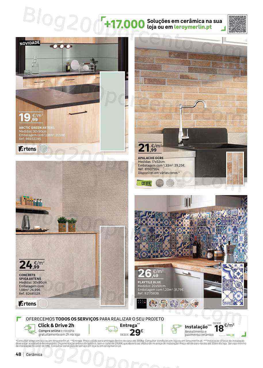 Antevisão Folheto LEROY MERLIN Cozinhas Promoções de 13 maio a 13 julho