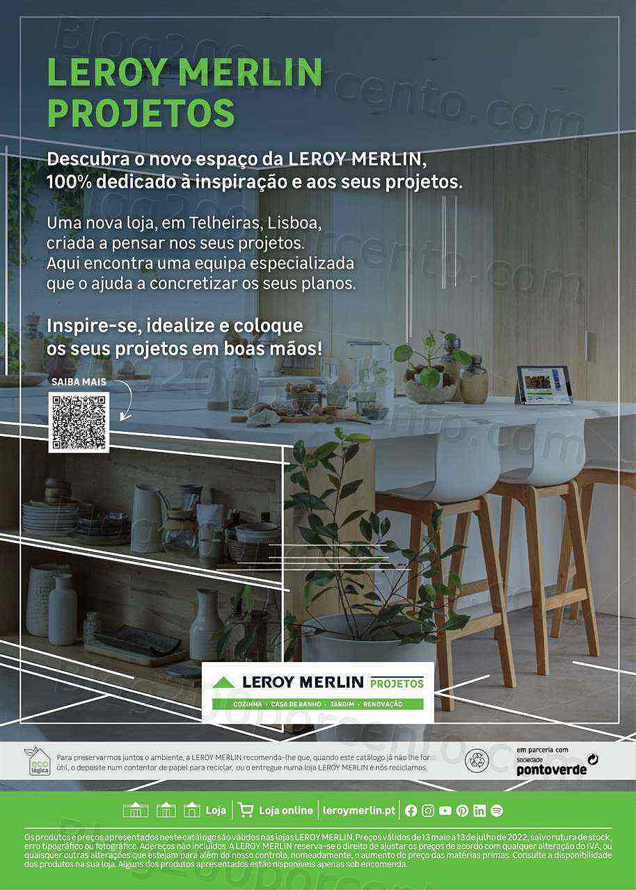 Antevisão Folheto LEROY MERLIN Cozinhas Promoções de 13 maio a 13 julho