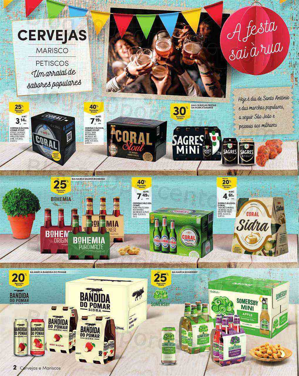 Antevisão Folheto Cervejas e Mariscos Madeira