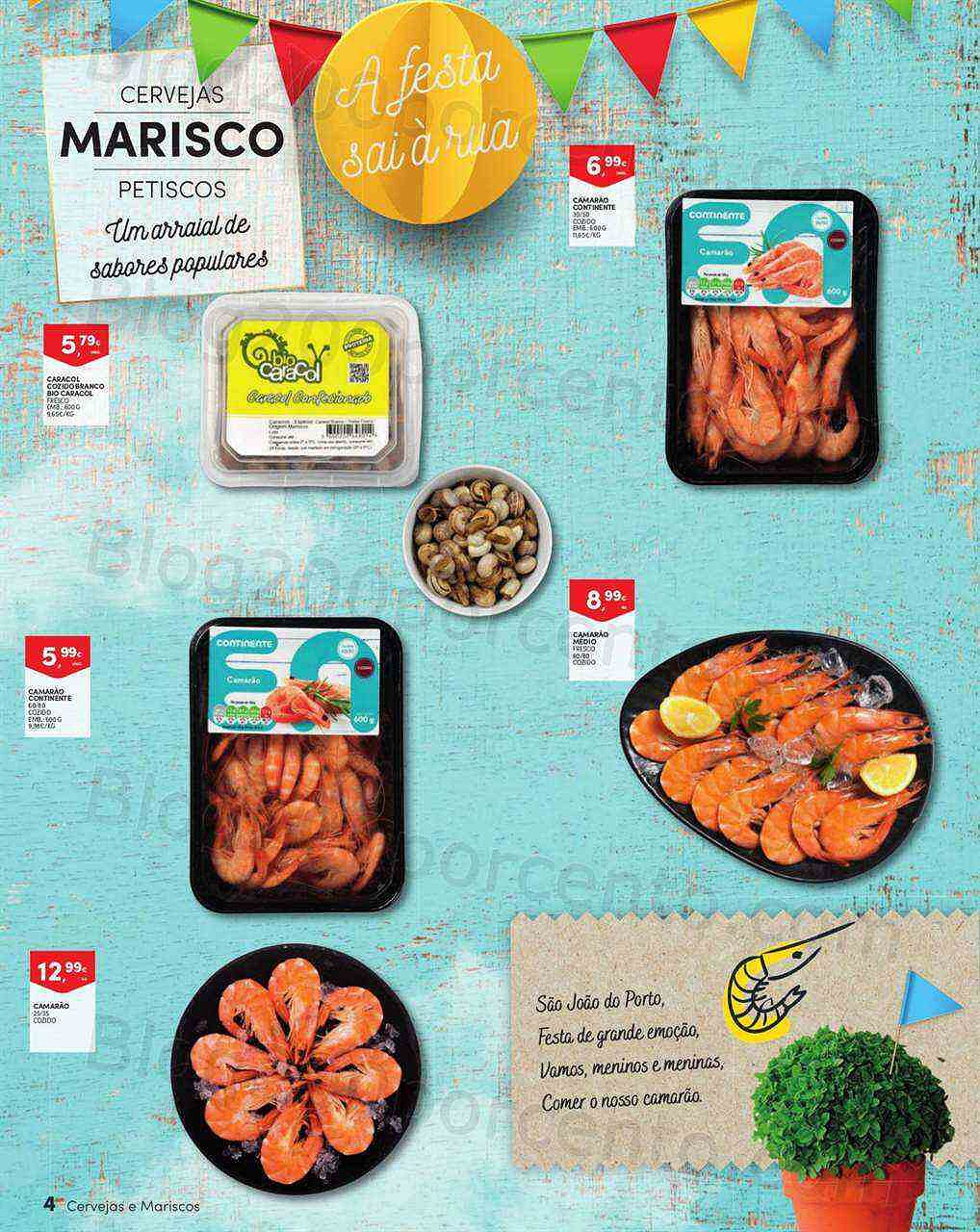 Antevisão Folheto Cervejas e Mariscos Madeira